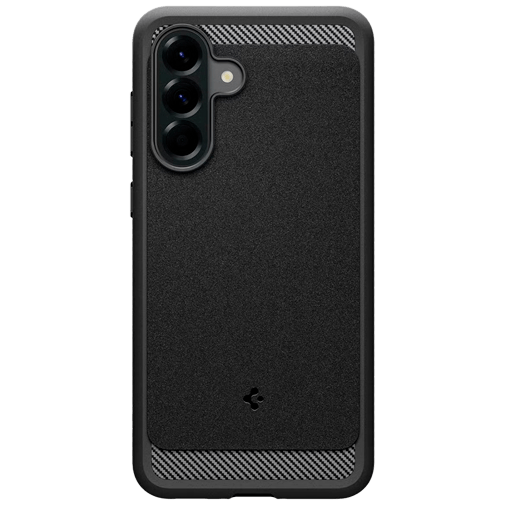Spigen Spigen Rugged Armor TPU Back Cover Zwart voor Samsung Galaxy A56