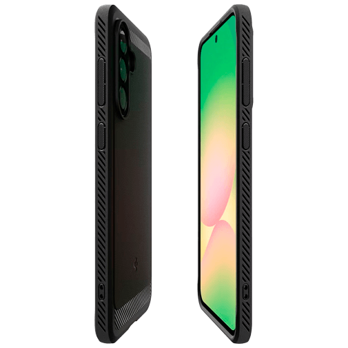Spigen Spigen Rugged Armor TPU Back Cover Zwart voor Samsung Galaxy A56
