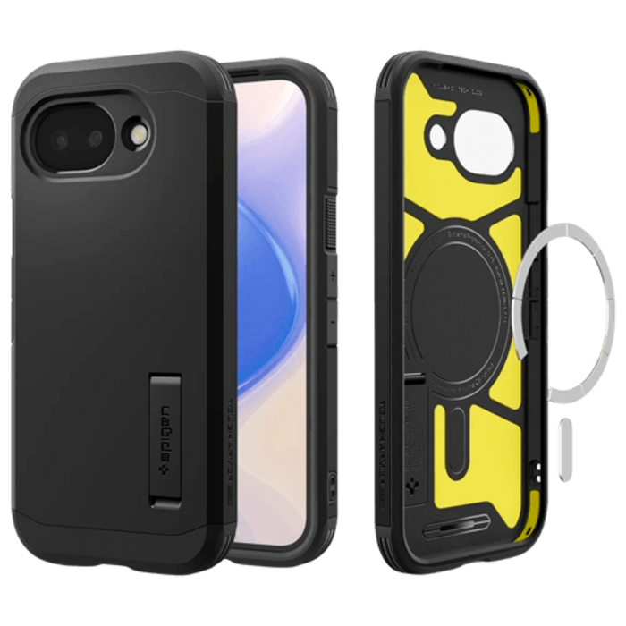 Spigen Spigen Tough Armor MagFit Back Cover Zwart Google Pixel 10a