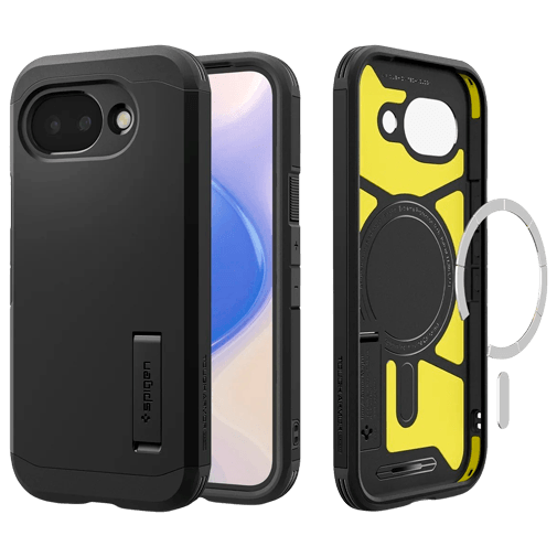 Spigen Spigen Tough Armor MagFit Back Cover Zwart Google Pixel 10a