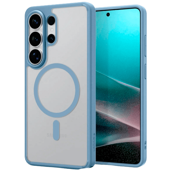 Spigen Spigen Ultra Hybrid MagFit Hoesje Blauw voor Samsung Galaxy S26 Ultra