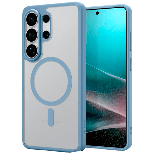 Spigen Spigen Ultra Hybrid MagFit Hoesje Blauw voor Samsung Galaxy S26 Ultra
