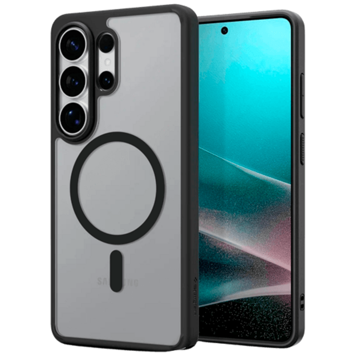 Spigen Spigen Ultra Hybrid MagFit Hoesje Zwart Samsung S26 Ultra