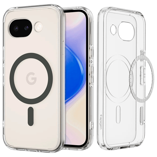 Spigen Spigen Ultra Hybrid MagFit Back Cover Transparant/Grijs Google Pixel 10a