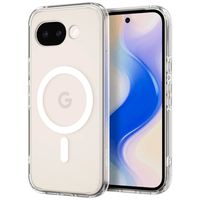 Spigen Spigen Ultra Hybrid MagFit Hoesje Transparant/Wit Google Pixel 10a