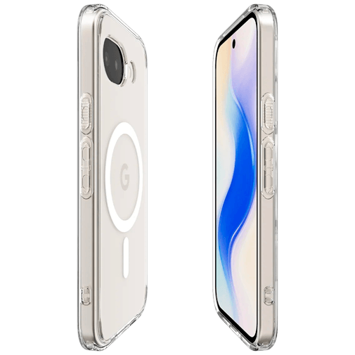 Spigen Spigen Ultra Hybrid MagFit Hoesje Transparant/Wit Google Pixel 10a