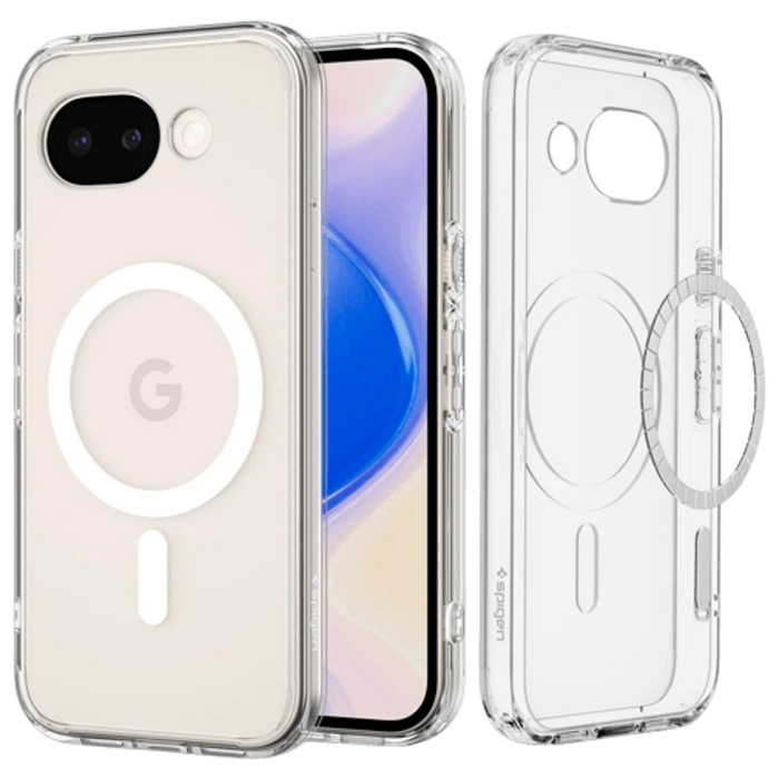 Spigen Spigen Ultra Hybrid MagFit Hoesje Transparant/Wit Google Pixel 10a