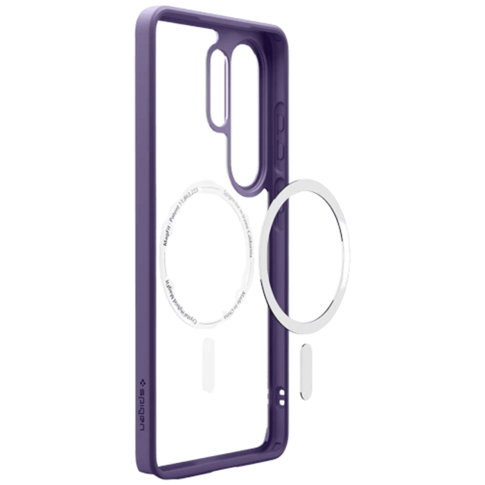 Spigen Spigen Ultra Hybrid MagFit Back Cover Paars voor Samsung Galaxy S26 Ultra