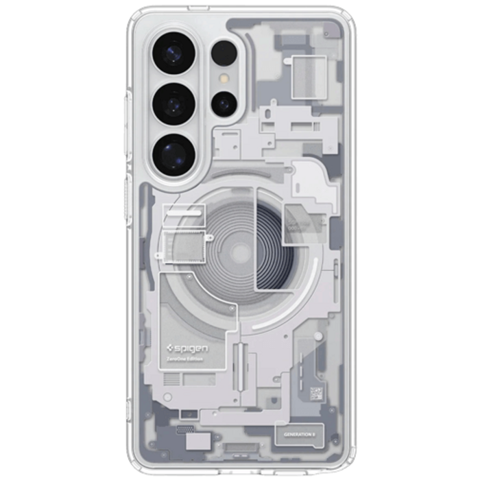 Spigen Spigen Ultra Hybrid MagFit Zero One TPU Back Cover Wit Samsung S26 Ultra