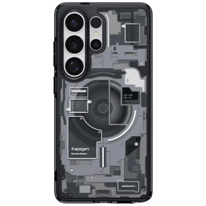 Spigen Spigen Ultra Hybrid MagFit Zero One Case Samsung Galaxy S26 Ultra - Zwart