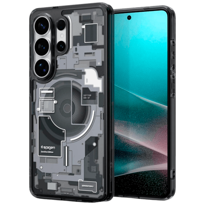 Spigen Spigen Ultra Hybrid MagFit Zero One Case Samsung Galaxy S26 Ultra - Zwart