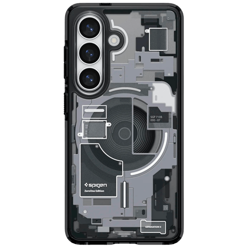 Spigen Spigen Ultra Hybrid MagFit Zero One Back Cover Zwart Samsung Galaxy S26