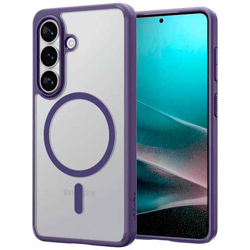 Spigen Spigen Ultra Hybrid MagFit Back Cover Paars Samsung Galaxy S26+