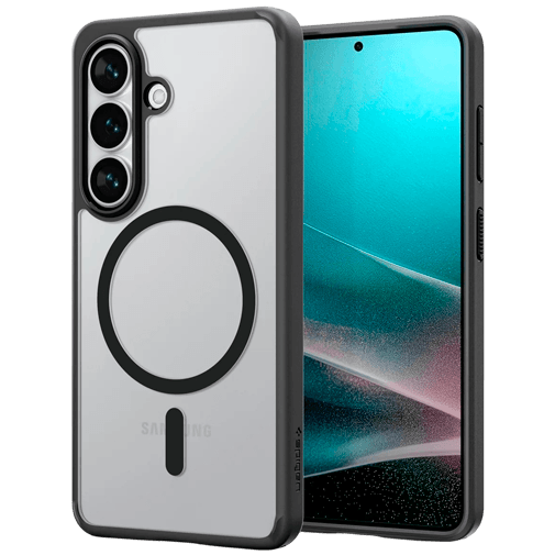 Spigen Spigen Ultra Hybrid MagFit Back Cover Zwart - Samsung Galaxy S26