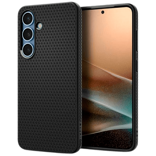 Spigen Spigen Liquid Air Back Cover Zwart Samsung Galaxy S25