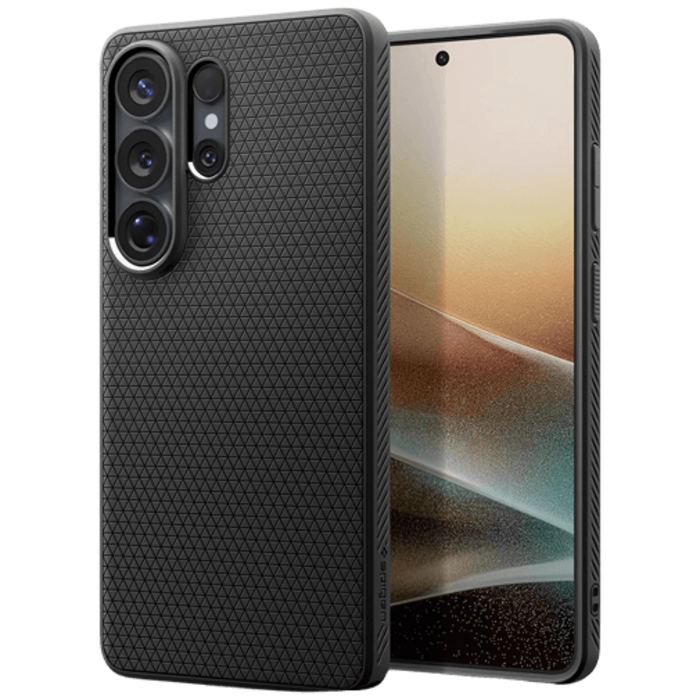 Spigen Spigen Liquid Air Back Cover Zwart voor Samsung Galaxy S26 Ultra