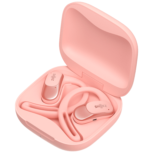 Shokz Shokz OpenFit Air Roze - Draadloze Open-Ear Headset