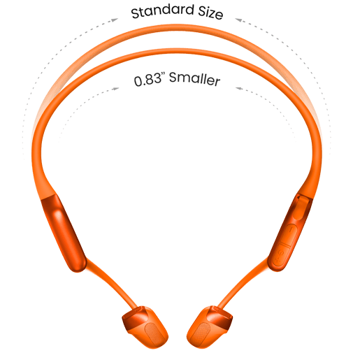Shokz Shokz OpenRun Pro 2 Mini Oranje Draadloze Open-Ear Headset