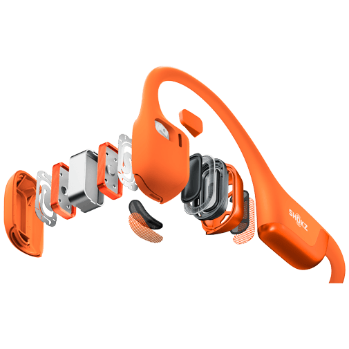 Shokz Shokz OpenRun Pro 2 Mini Oranje Draadloze Open-Ear Headset
