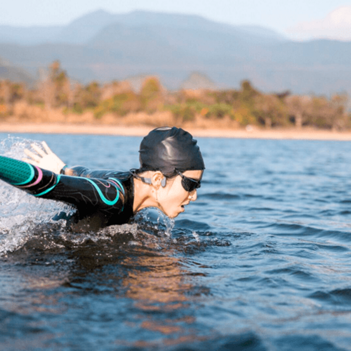 Shokz Shokz OpenSwim Pro Waterdichte Sport Headset Grijs
