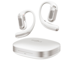Shokz Shokz OpenFit Pro Wit - Draadloze Open-Ear Headset