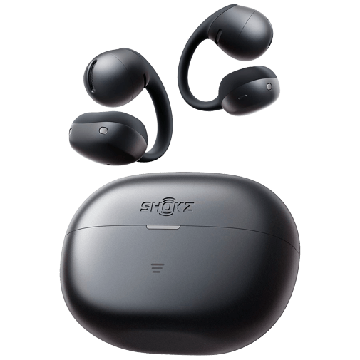 Shokz Shokz OpenDots Air Zwart - Open-Ear Draadloze Oordopjes