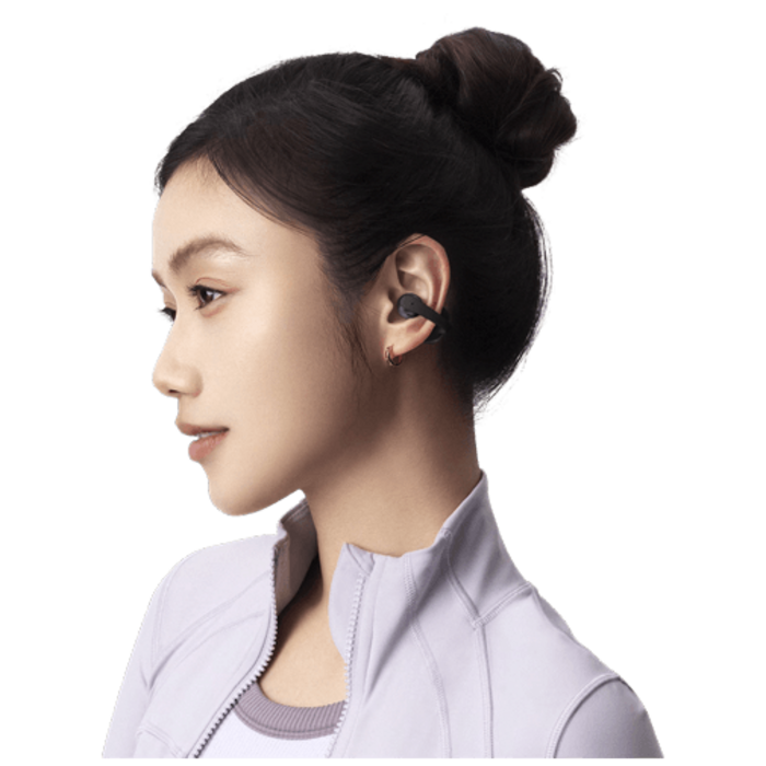Shokz Shokz OpenDots Air Zwart - Open-Ear Draadloze Oordopjes