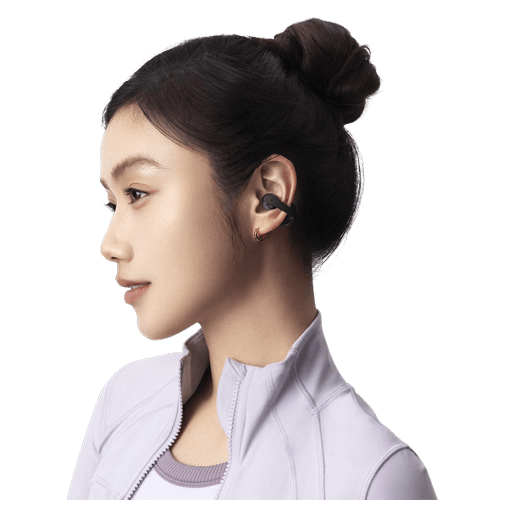 Shokz Shokz OpenDots Air Zwart - Open-Ear Draadloze Oordopjes