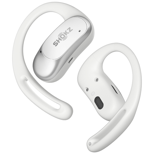 Shokz Shokz OpenFit Air Wit - Draadloze Open-Ear Oordopjes