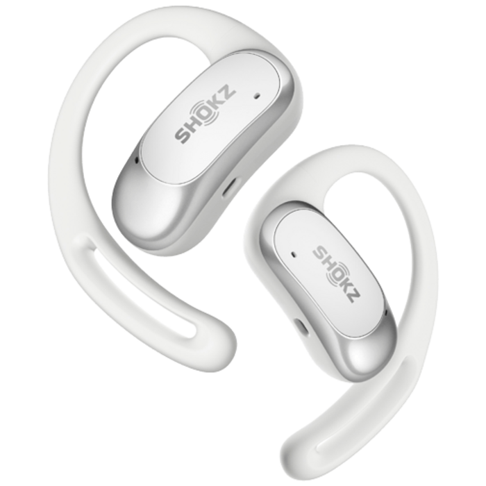 Shokz Shokz OpenFit Air Wit - Draadloze Open-Ear Oordopjes