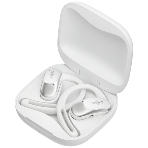 Shokz Shokz OpenFit Air Wit - Draadloze Open-Ear Oordopjes