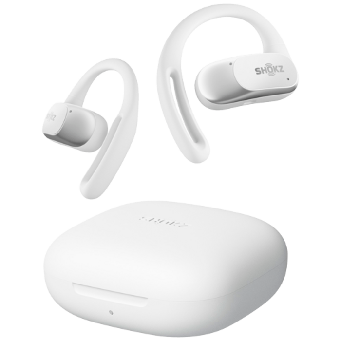 Shokz Shokz OpenFit Air Wit - Draadloze Open-Ear Oordopjes