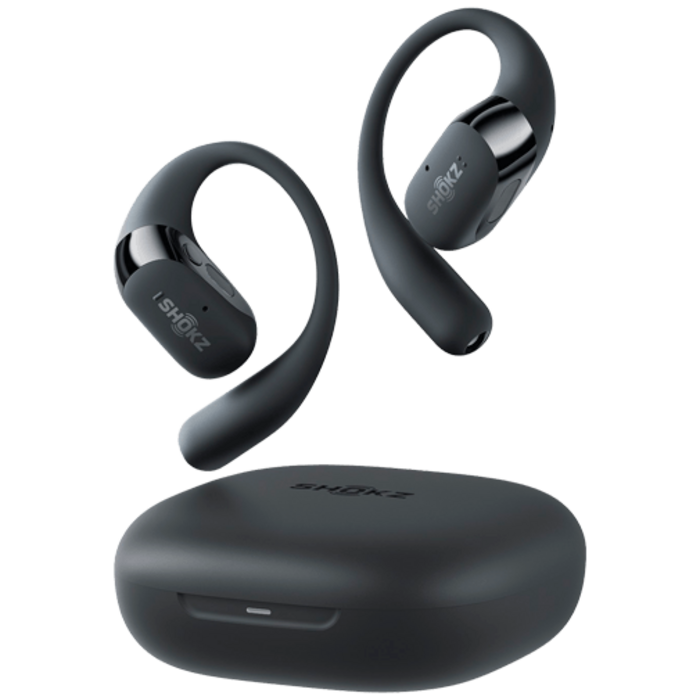 Shokz Shokz OpenFit 2+ Zwart - Draadloze Open-Ear Headset