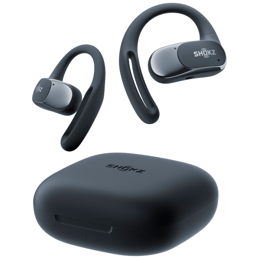 Shokz Shokz OpenFit Air Zwart - Draadloze Open-Ear Headset