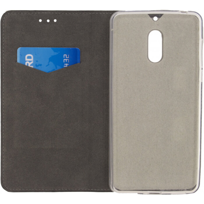 Mobilize Mobilize Premium Gelly Book Case Nokia 6/6 Arte Black Special Edition Black