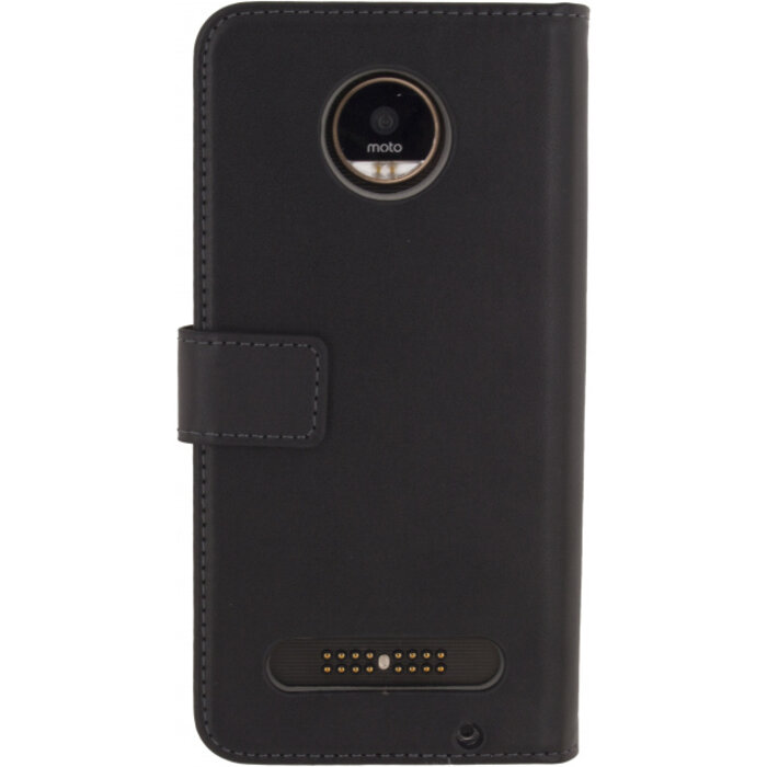 Mobilize Mobilize Classic Gelly Wallet Book Case Motorola Moto Z2 Force Black