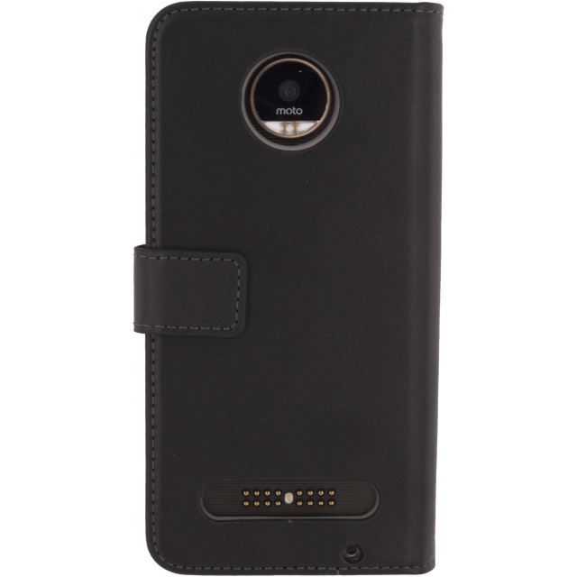 Mobilize Mobilize Classic Gelly Wallet Book Case Motorola Moto Z2 Force - Zwart, foto 2 van 4