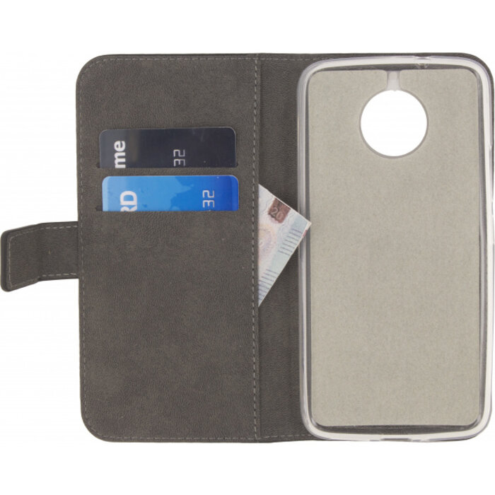 Mobilize Mobilize Classic Gelly Wallet Book Case Motorola Moto G5S Black