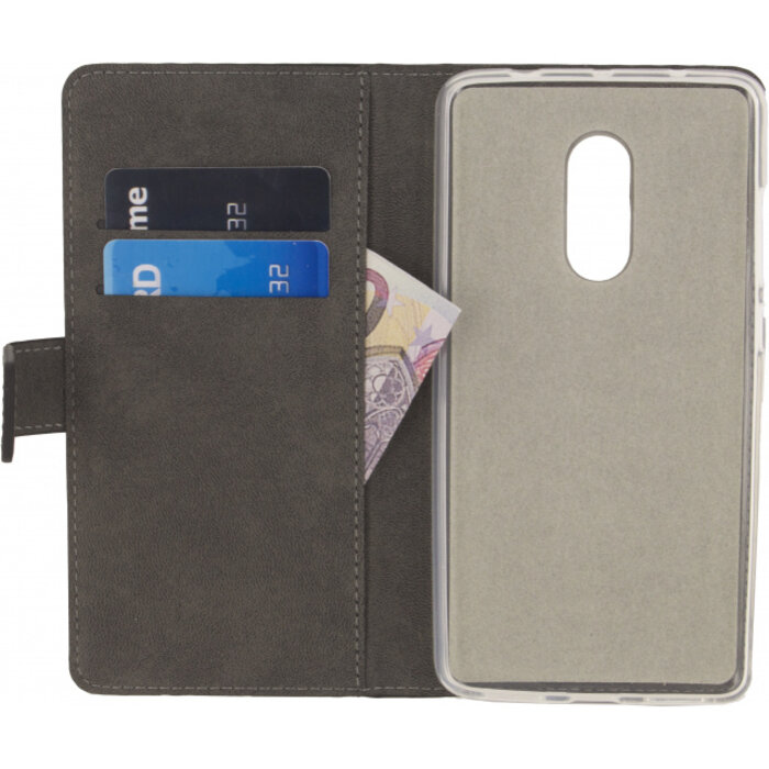 Mobilize Mobilize Classic Gelly Wallet Book Case Xiaomi Redmi Note 4 Black