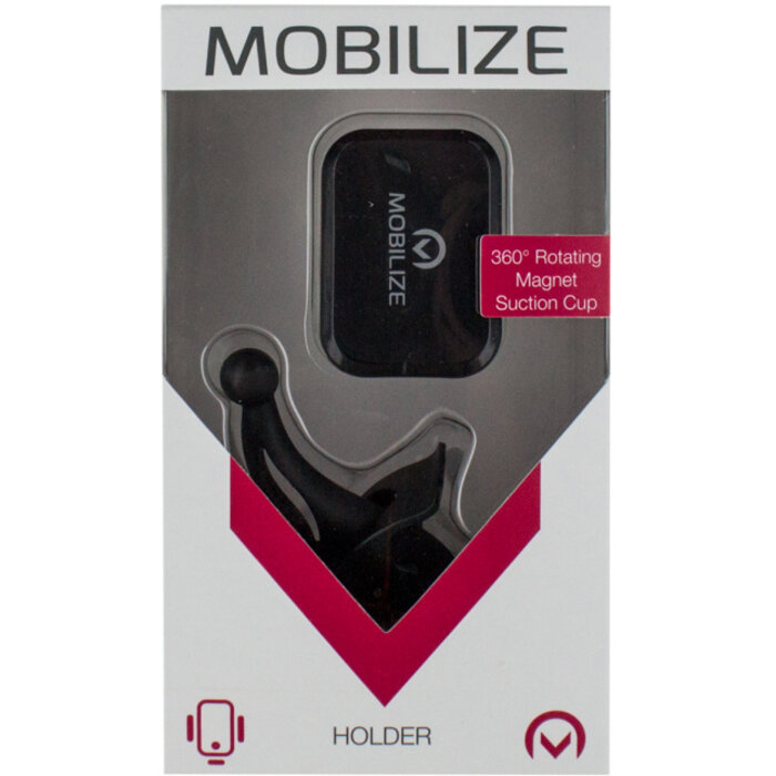 Mobilize Mobilize Universal Magnet Windshield & Dashmount Car Holder Black