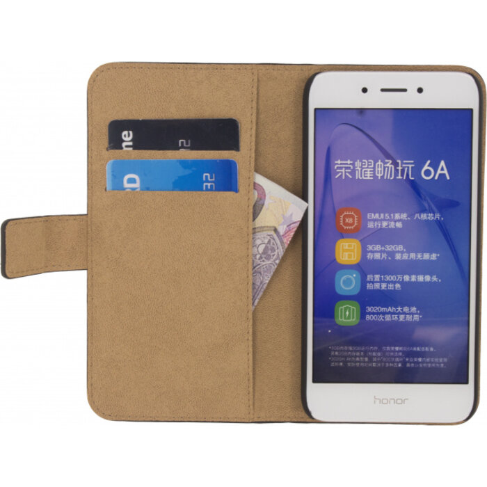 Mobilize Mobilize Classic Wallet Book Case Honor 6A Black
