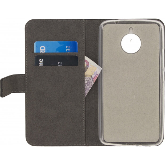 Mobilize Mobilize Classic Gelly Wallet Book Case Motorola Moto E4 Plus Black
