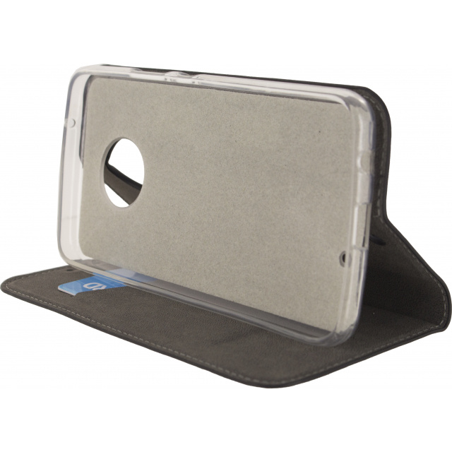 Mobilize Mobilize Premium Gelly Book Case voor Motorola Moto X4 - Zwart