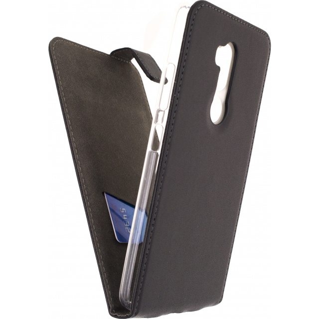 Mobilize Mobilize Classic Gelly Flip Case Alcatel A7 XL - Zwart