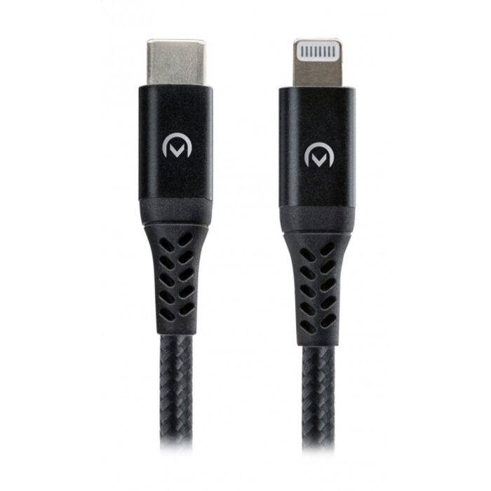 Mobilize Mobilize Strong Nylon Cable USB-C to MFi Lightning 2m. 60W Black