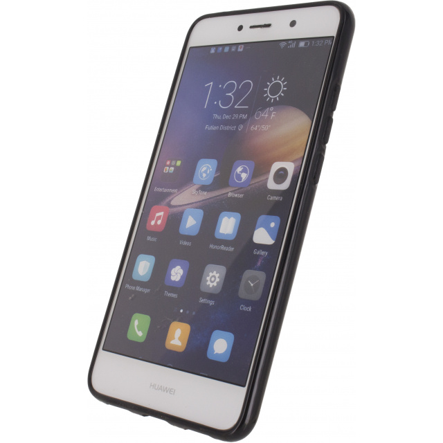 Mobilize Mobilize Gelly Case voor Huawei Y7 - Zwart