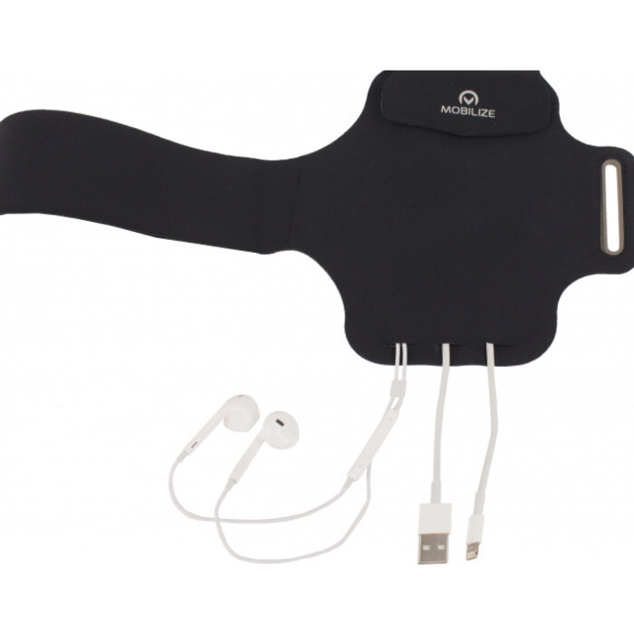Mobilize Mobilize Premium Universal Lycra Arm Strap 5" Black