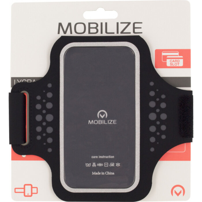 Mobilize Mobilize Premium Universal Lycra Arm Strap 5" Black