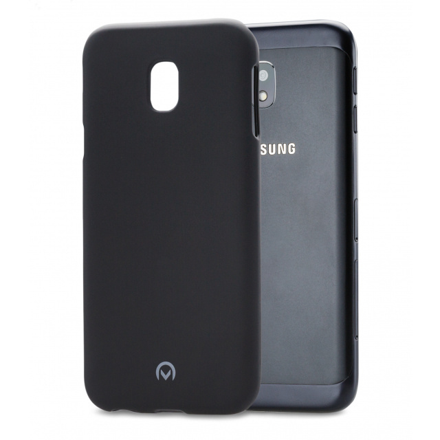 Mobilize Mobilize TPU Rubber Gelly Case voor Samsung Galaxy J3 (2017) - Mat Zwart