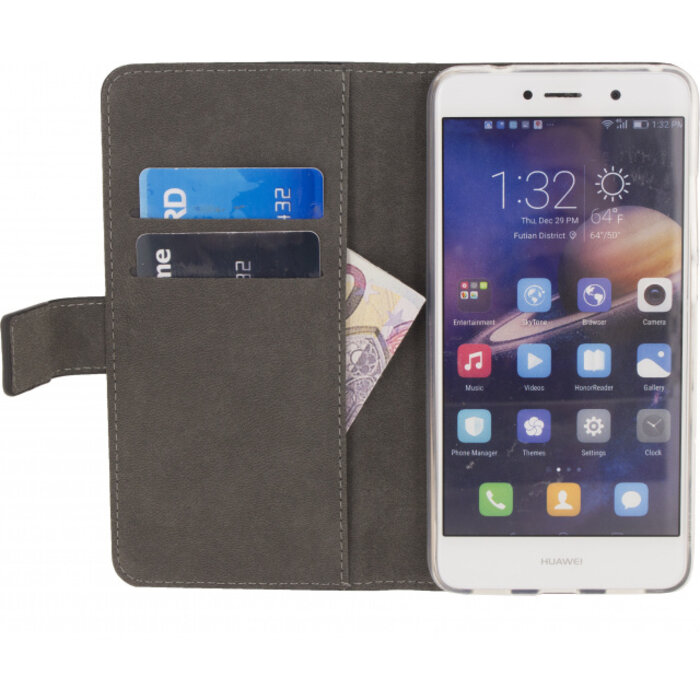 Mobilize Mobilize Classic Gelly Wallet Book Case Huawei Y7 Prime Black